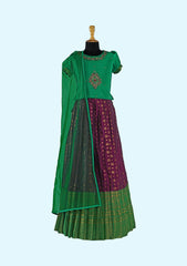 New Traditional Ethnic Wear for Girls Lehenga with Dupatta