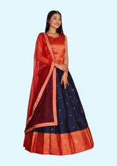 New Traditional Ethnic Wear for Girls Lehenga with Dupatta