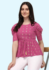 Regular top for Women, Frock Top, Kurti Top