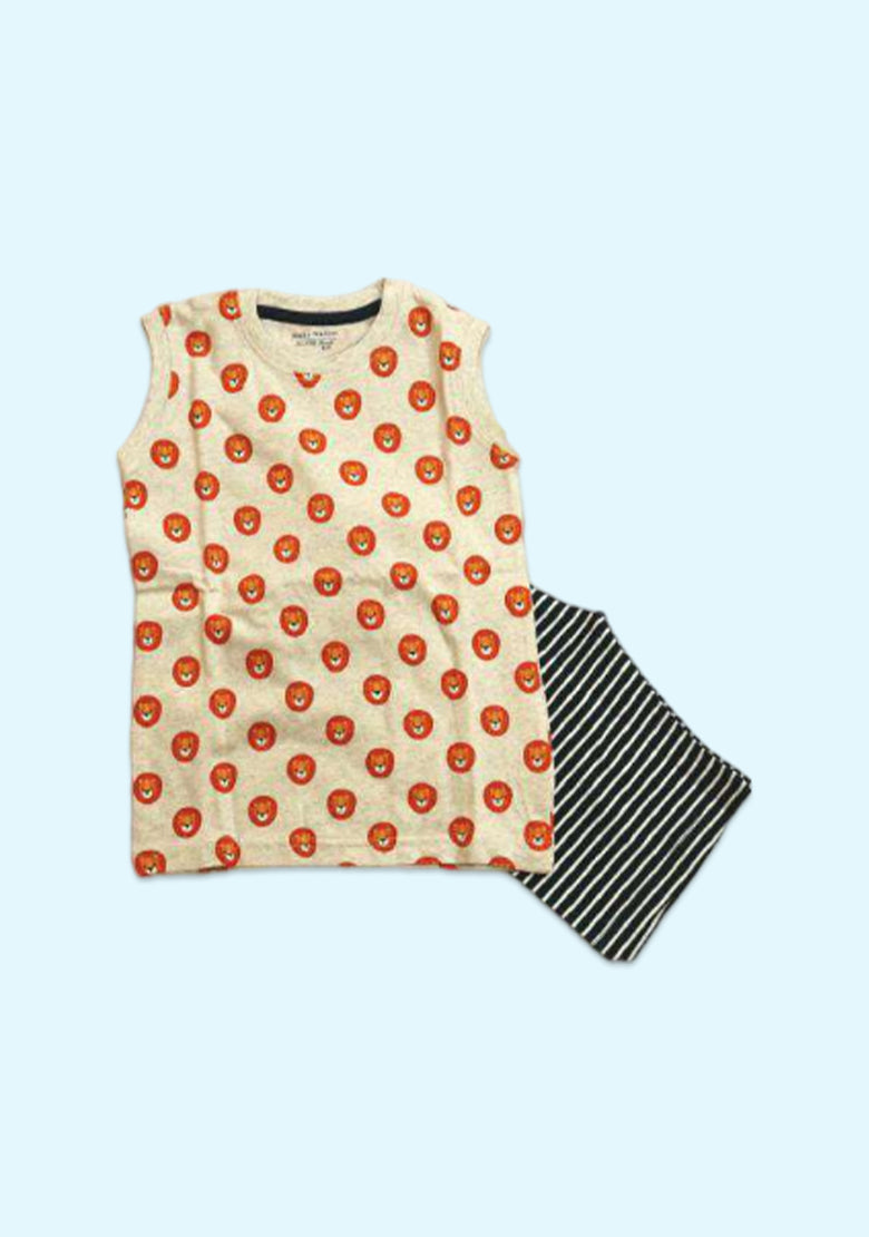 Boys Printed Pure Cotton T hirt (Pack of 1)