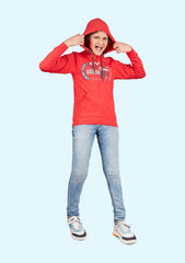 Full Sleeve Hoodies T-Shirt Red