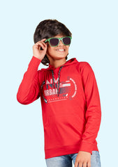 Full Sleeve Hoodies T-Shirt Red