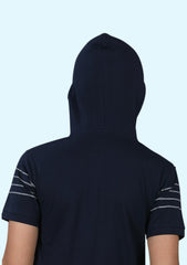 Kids Hoodie T-Shirt Navy