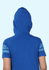 Kids Hoodie T-Shirt Royal Blue