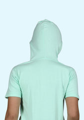 Kids Hoodie T-Shirt AquaGreen