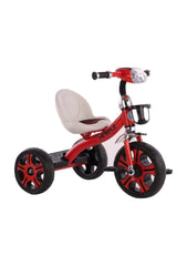 Children Plug and Play Kids Tricycle Trike with Front & Back Side Storage Basket, Baby Tricycle Ride on Outdoor