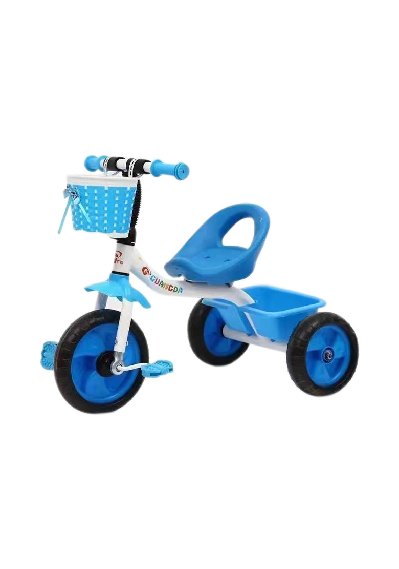 Kids Tricycles Toddler Bicycle Baby Stroller Tricycle Walker With 2 Storage Baskets