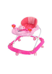 China kids learn to walk cartoon walking toy chair musical baby walker with stopper for children