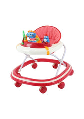 Baby Walker for Kids, Foldable Kids Walker with 3 Adjustable Height, Tray & Removeable Musical Toys Rattle Activity Walker for Baby Toddler Walker