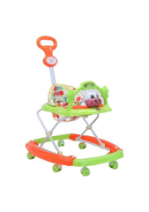 Babycare Baby Walker with Adjustable Height and Push Handle Bar