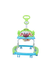 Babycare Baby Walker with Adjustable Height and Push Handle Bar