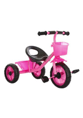 3-Wheel Mini Tricycle with Basket Baby Bicycle Ride On Toys for Kids