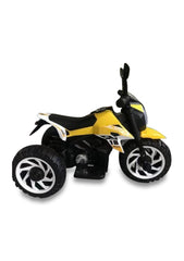 Fiero Rechargeable Battery Operated Ride on Baby Bike with Led Light, Music & USB Electric Bike for Kids to Drive