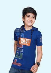 Kids Hoodie T-Shirt Royal Blue