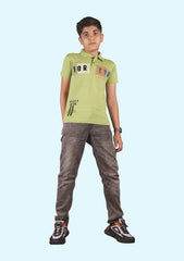 Kids Polo T-Shirt Pista Green